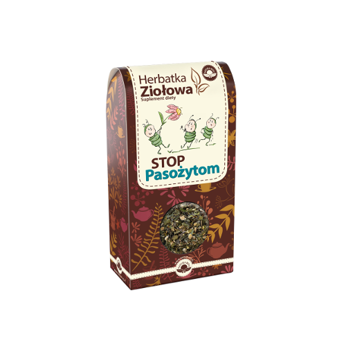 Herbatka ziołowa stop pasożytom 80g natura wita